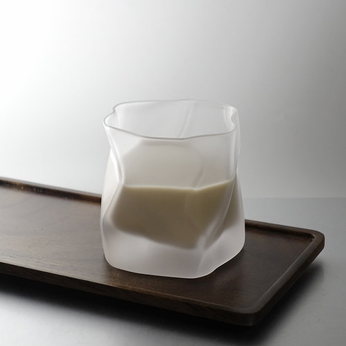 三汀 日式折纸杯玻璃杯喝水杯咖啡杯子威士忌酒杯牛奶饮料小茶杯 - 封面