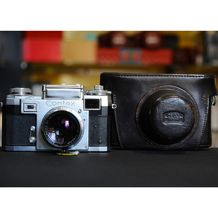 CONTAX康泰时IIIA胶片相机蔡司50 1.5镜头一套一物一图A56256带包