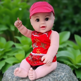 41厘米50厘米51厘米仿真娃娃玩具全胶重生婴儿娃娃婚庆压床公仔