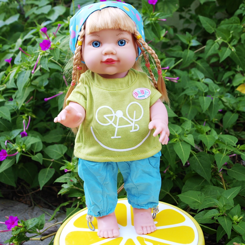 仿真洋娃娃配件公仔玩偶服饰35cm14寸娃娃衣服