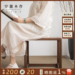空器木作 宋式 专注东方美学 长凳 美学空间 安隐短凳