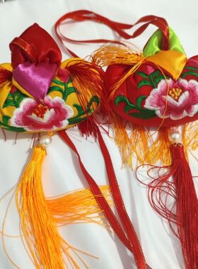 挂件刺绣中国风特色礼品绣花