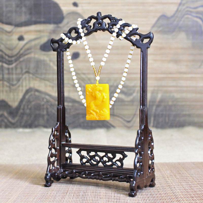 实木中式吊玉架首饰架挂玉架