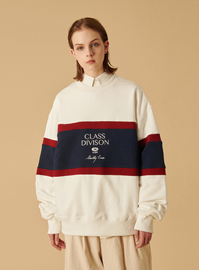 OREM ONE(SCRM)圆领卫衣男春秋宽松纯棉国潮卫衣男潮ins情侣款