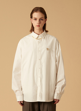 OREM ONE(SCRM)20AW衬衣男秋款宽松国潮衬衫男纯棉休闲潮流长袖