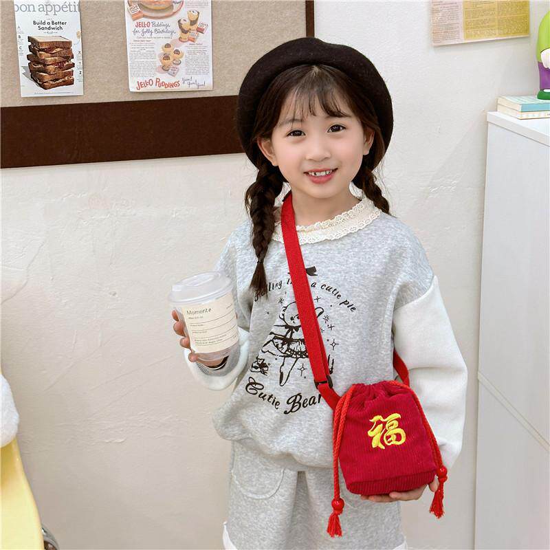宝宝新年拜年包儿童小福袋零钱包
