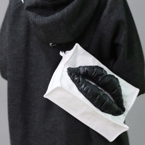 个性创意嘴巴单肩斜挎包多功能