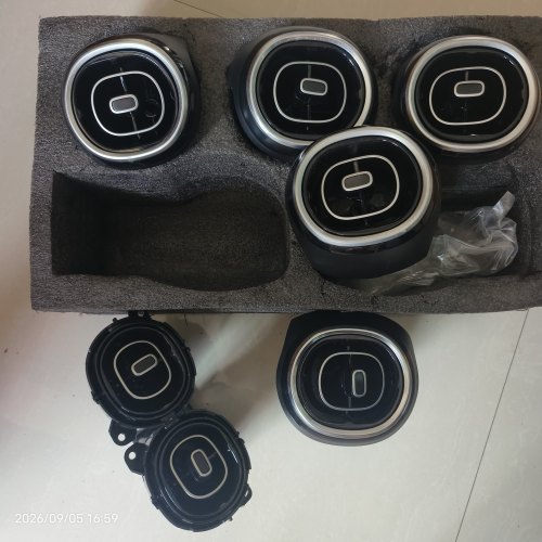 适用22-25款奔驰C级C200L空调出风口总成C260L仪表台中间左右后排