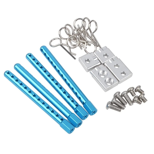 1/10 平跑车 田宫TAMIYA  TT02 车壳柱 零件铝合金升级件