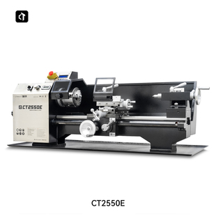 呲铁CT2550E自动车床电子挂轮小车床教学车床台式车床无级变速车