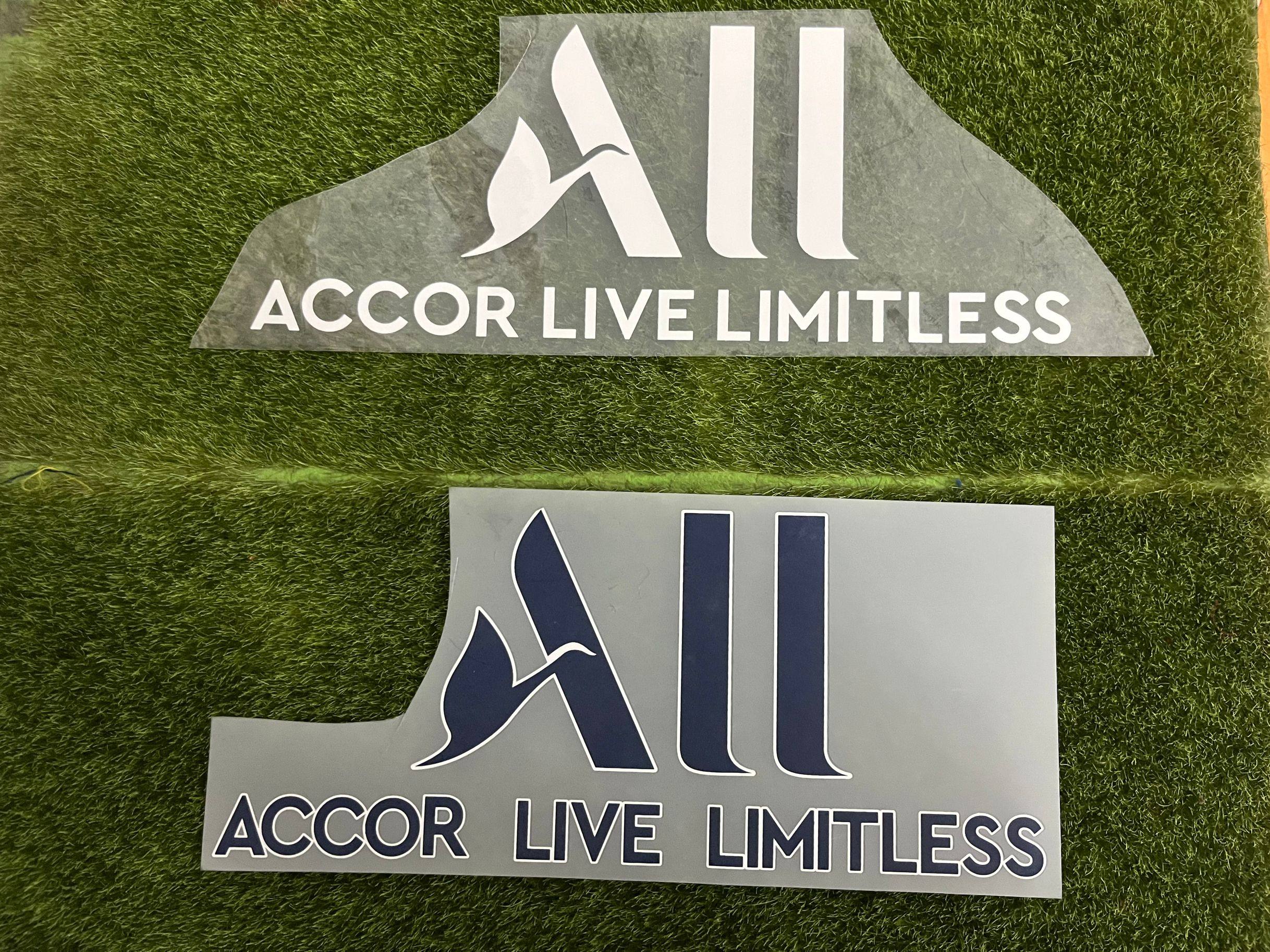 巴黎赞助accor live limitless热转印烫画印号