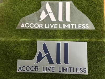 巴黎赞助Accor Live Limitless热转印烫画印号
