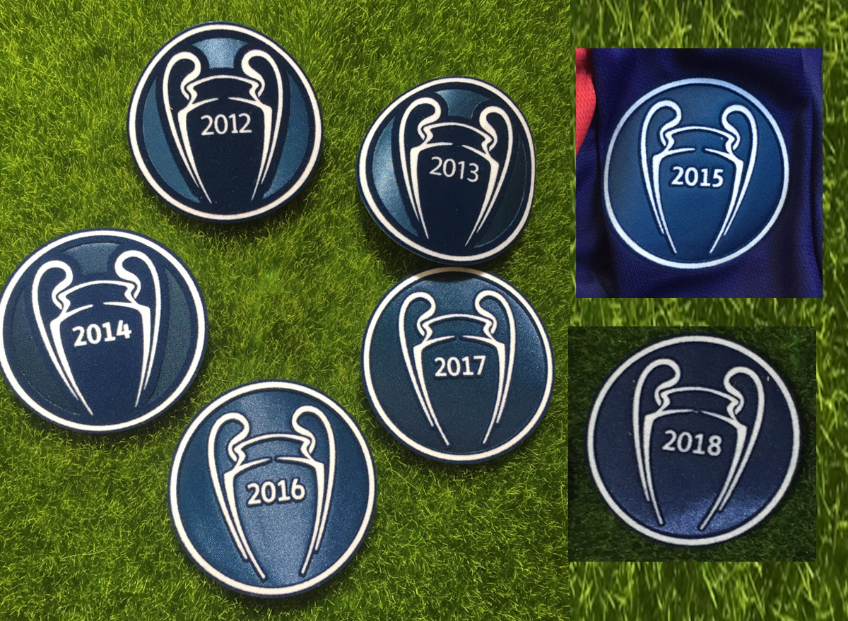 欧冠卫冕臂章皇马巴萨