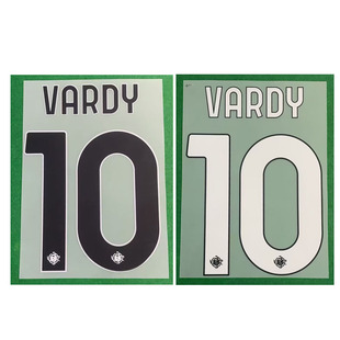 克雷内莫赛印字10号瓦尔迪#10 VARDY Nameset热转印印字印号
