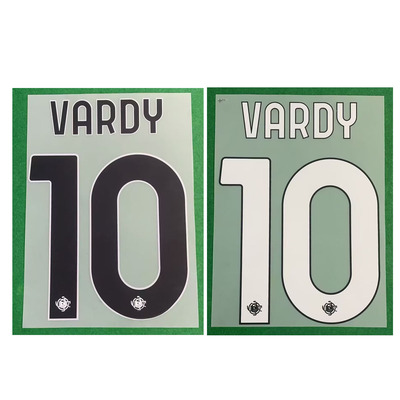 克雷内莫赛印字10号瓦尔迪#10 VARDY Nameset热转印印字印号