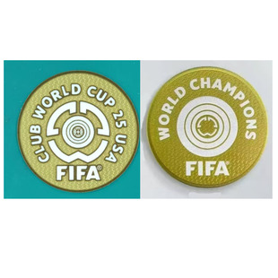 2025世俱杯臂章切尔西卫冕徽章热转印植绒徽章