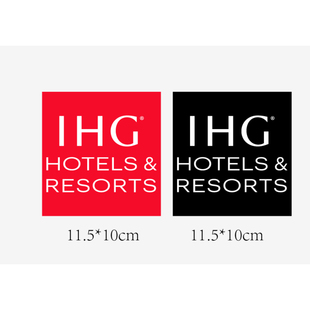 德甲莱比锡手臂臂章IHG HOTELS RESORTS热转印烫画