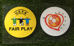 2004欧洲杯臂章PU材质欧洲杯热转印臂章