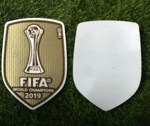 2019利物浦卫冕盾牌世俱杯金章2019植绒臂章