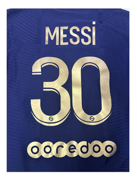 2021巴黎30号梅西金球奖号码#30 MESSI Nameset热转印印号