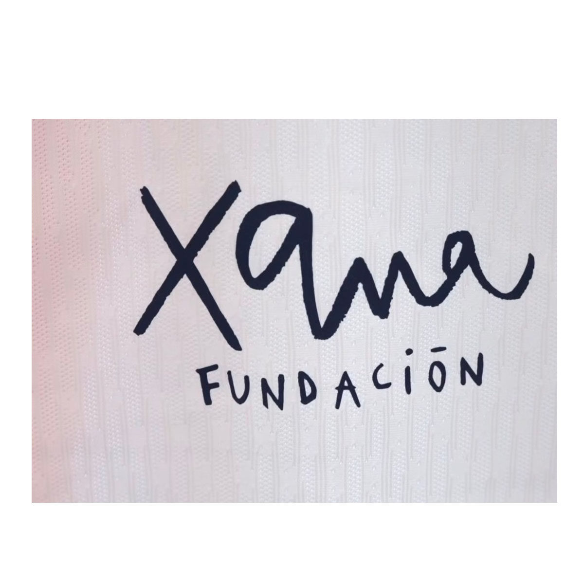 2526巴黎欧冠球衣赞助Xama Fundacion Patch热转印印字印号