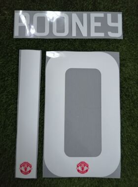 10号鲁尼印字#10 ROONEY足球热转印烫画印号