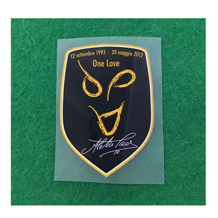 2011-2012尤文皮耶罗告别赛臂章One Love Del Piero Patch烫画