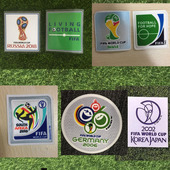 世界杯臂章2018 2002世界杯臂章热转印植绒臂章 2006 2014 2010