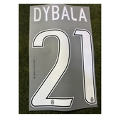 Nameset热转印烫画 DYBALA 尤文印号21号迪巴拉印字