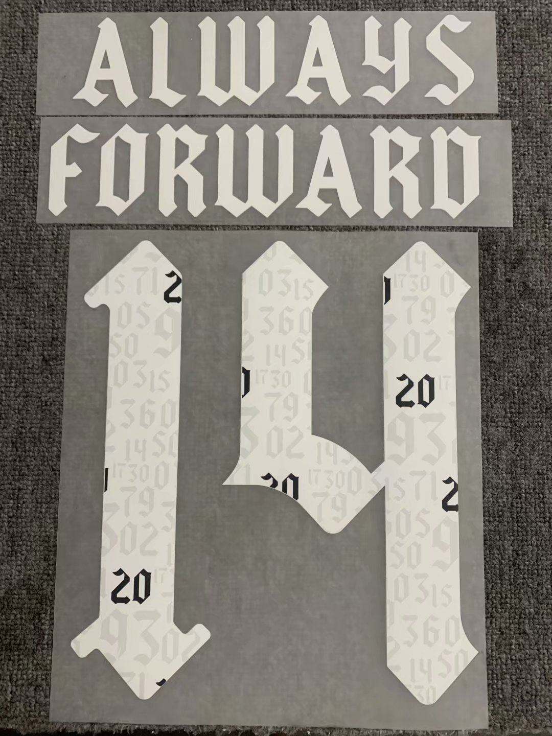 2020足总杯阿森纳卫冕印字