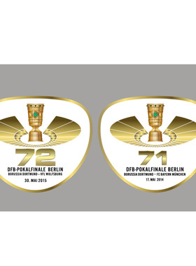 20142015德国杯决赛对赛小子热转印大黄蜂安联专用臂章