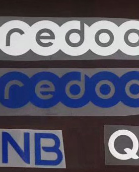 2020巴黎赞助ooredoo QNB Patch印字热转印印号