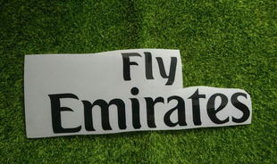 阿联酋航空赞助Fly emirates尺寸为27cm足球印字印号