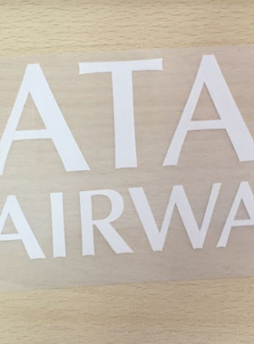 巴萨赞助Qatar Airways卡塔尔航空赞助可定制尺寸热转印胶印