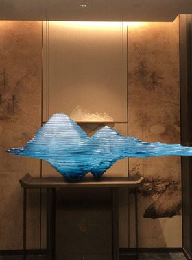 设计师透明会所端景装置艺术品