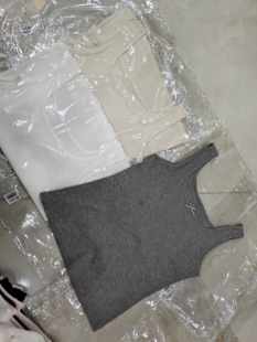 必娇雅a1217螺纹棉背心吊带春夏秋80 130全场两件59.9