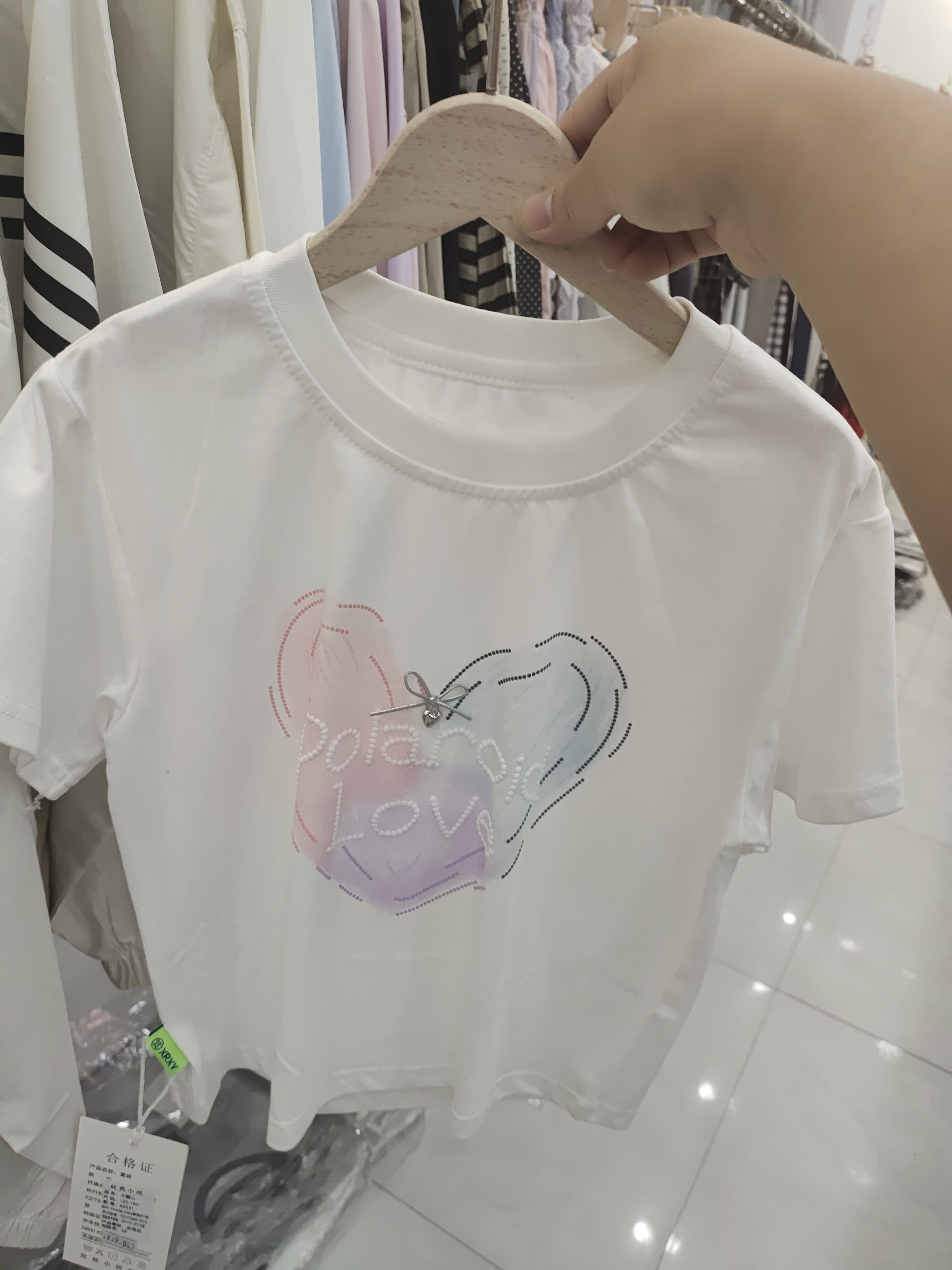 中童短袖女童110-150偏小一码