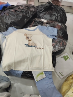 辰迪皇子中大童家居服套装短袖七分裤