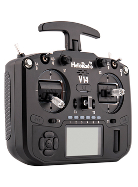 HelloRadio V14PRO遥控器FPV高频头多协议遥控配件EDGETX霍尔摇杆