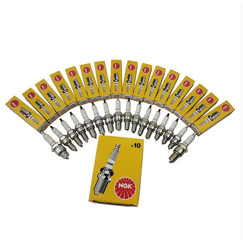 雅马哈弯梁摩托车踏板车迅鹰巧格福喜凌鹰钻豹天剑日本NGK火花塞