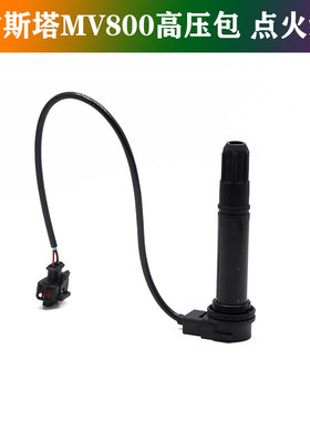 适用Aqusta奥古斯塔MV800摩托车点火线圈高压包高压帽点火器配件