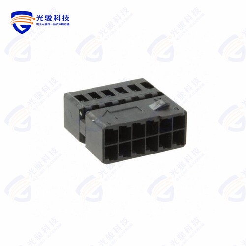1394048-1《CONN PLUG HSNG 12POS DL .100》