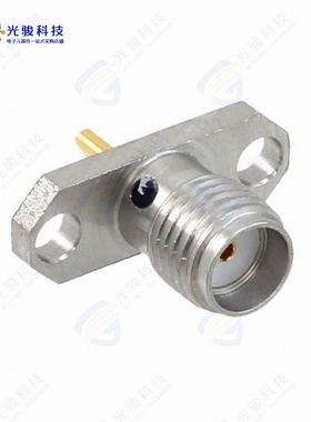 1052534-1《CONN SMA RCPT STR 50 OHM SOLDER》