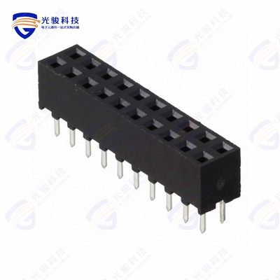 3-1470209-3《CONN RCPT 20POS 0.079 GOLD PCB》