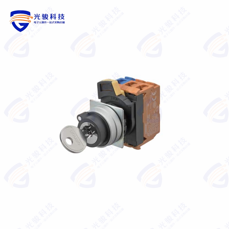 A22NK-2ML-01BA-G100 《SWITCH KEYLCK 2POS SPST 10A 120V》