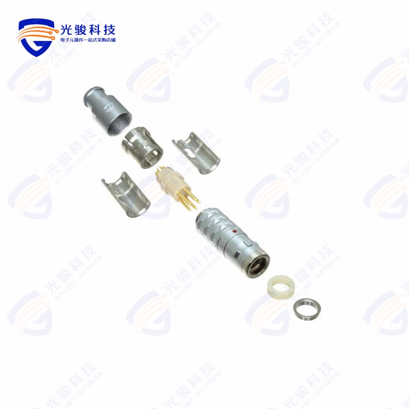 S20K0C-P05MFG0-400S《CONN PLUG MALE 5P GOLD SLDR CUP》