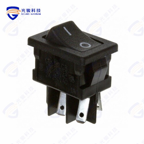 DM22J12S205PQ 《SWITCH ROCKER DPST 3A 125V》