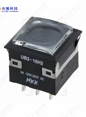 UB216KKW016CF-4JCF13 《SWITCH PUSHBUTTON SPDT 5A 125V》