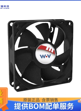 无刷直流风扇DC0802012M2B-2T0【FAN AXIAL 80X20MM 12VDC WIRE】