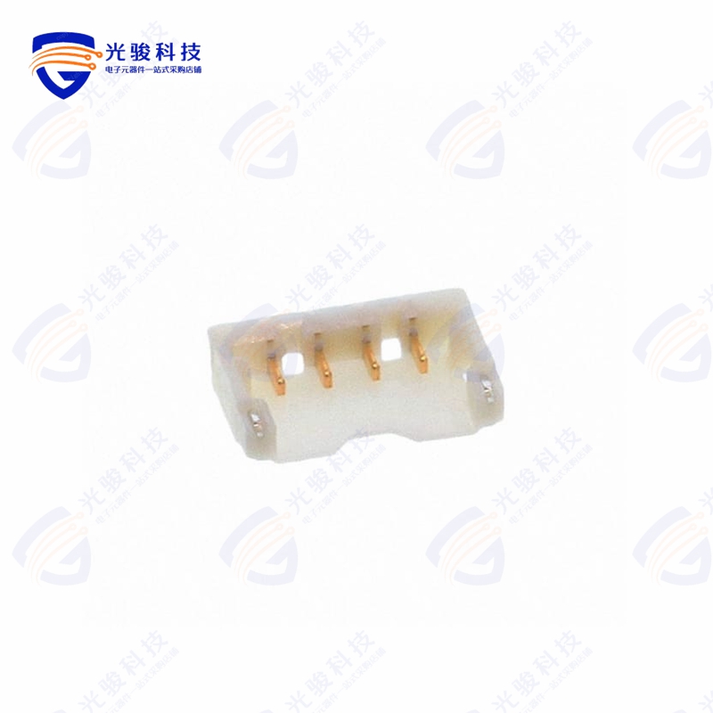 BM04B-ACHSS-A-GAN-TF(LF)(SN)《CONN+HEADER+SMD+R/A+4POS+1.2MM
